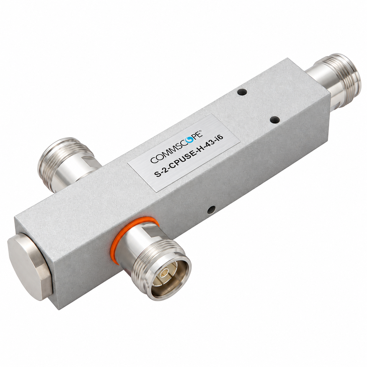 Commscope S-2-CPUSE-H-43-i6 2-Way 300W Low PIM Splitter 555-2700 MHz 4.3-10