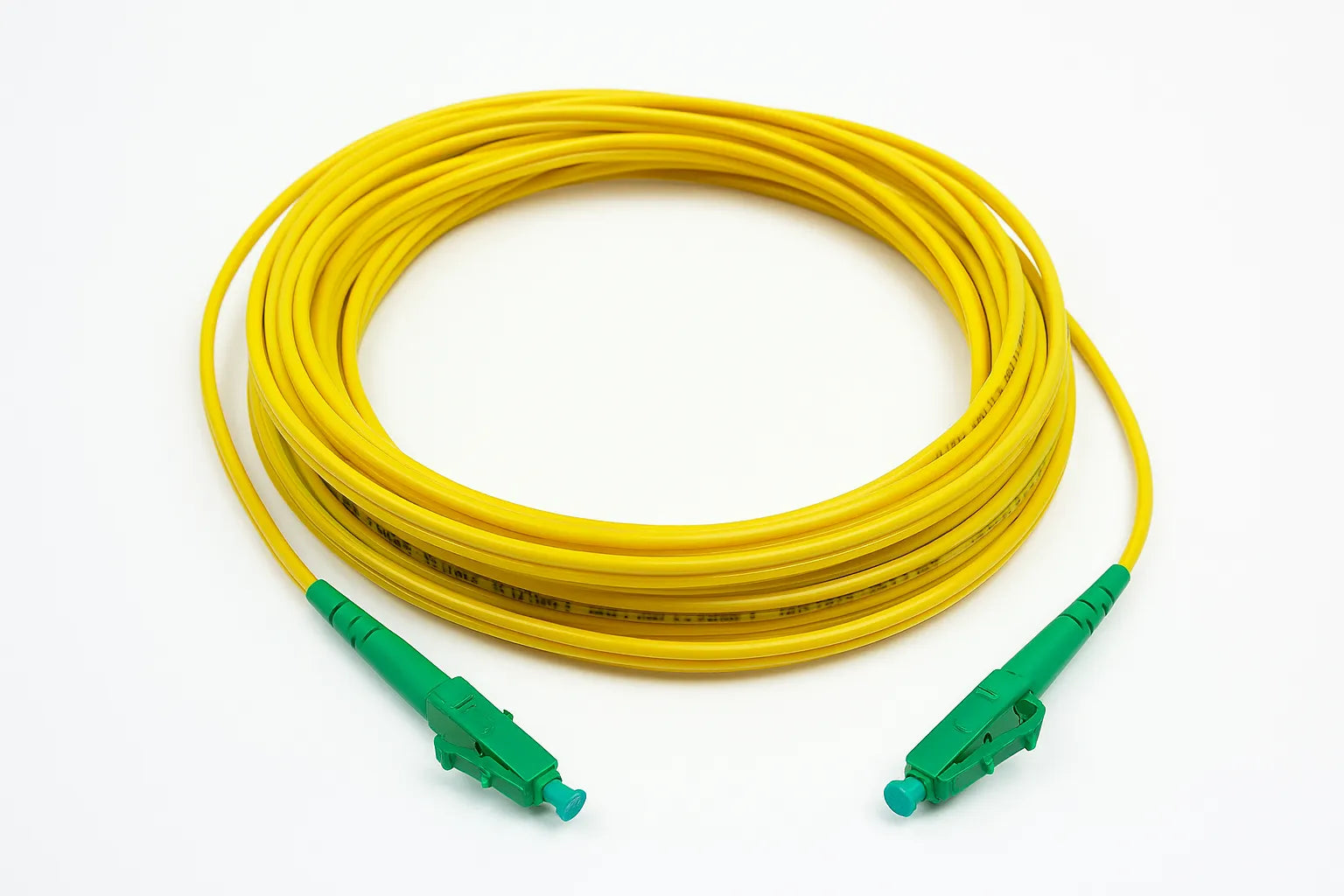 Fiber Optic Jumper Cable LC/APC to LC/APC Singlemode Duplex