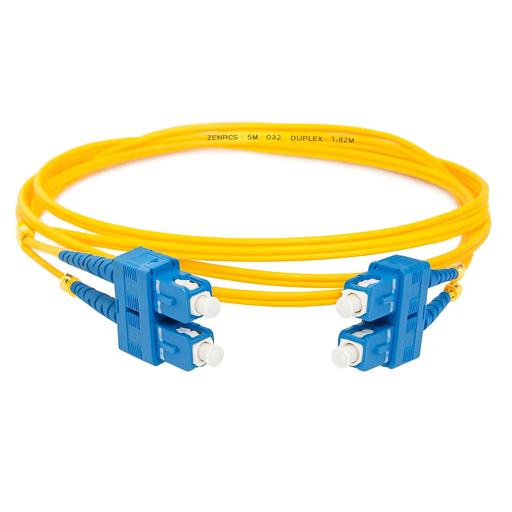 Fiber Optic Jumper Cable - SC UPC to SC UPC Singlemode Duplex