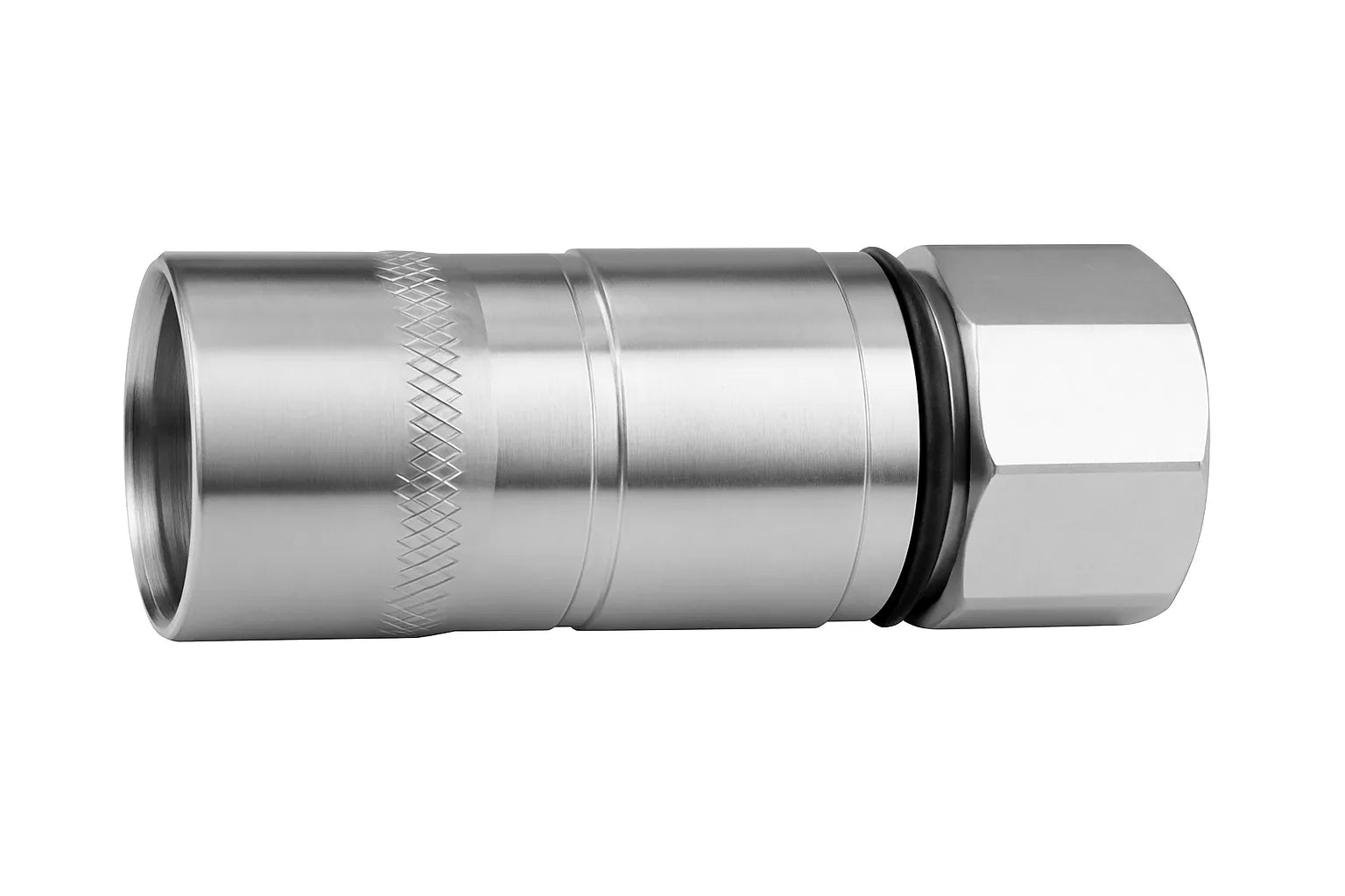JMA Wireless UXP-MDM-12 - 4.1-9.5 Mini DIN Male Connector for 1/2" Annular Coax