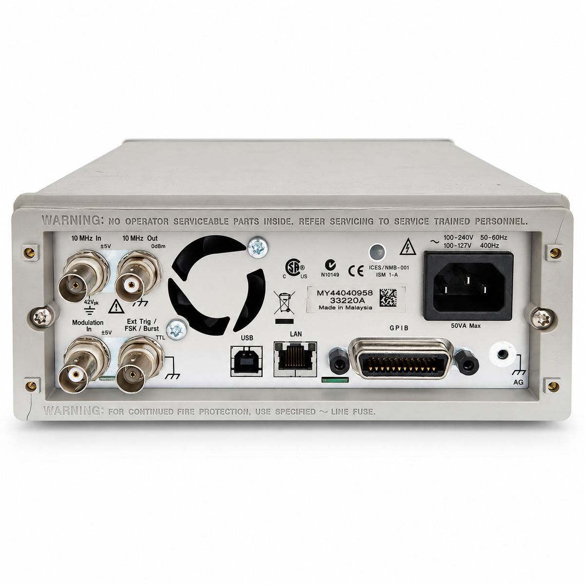 Agilent Keysight 33220A 20 MHz Function Arbitrary Waveform Generator