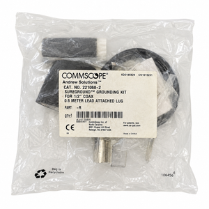 Commscope Andrew SureGround SG12-06B2A Grounding Kit for 1/2 in Coax Cable 6 AWG