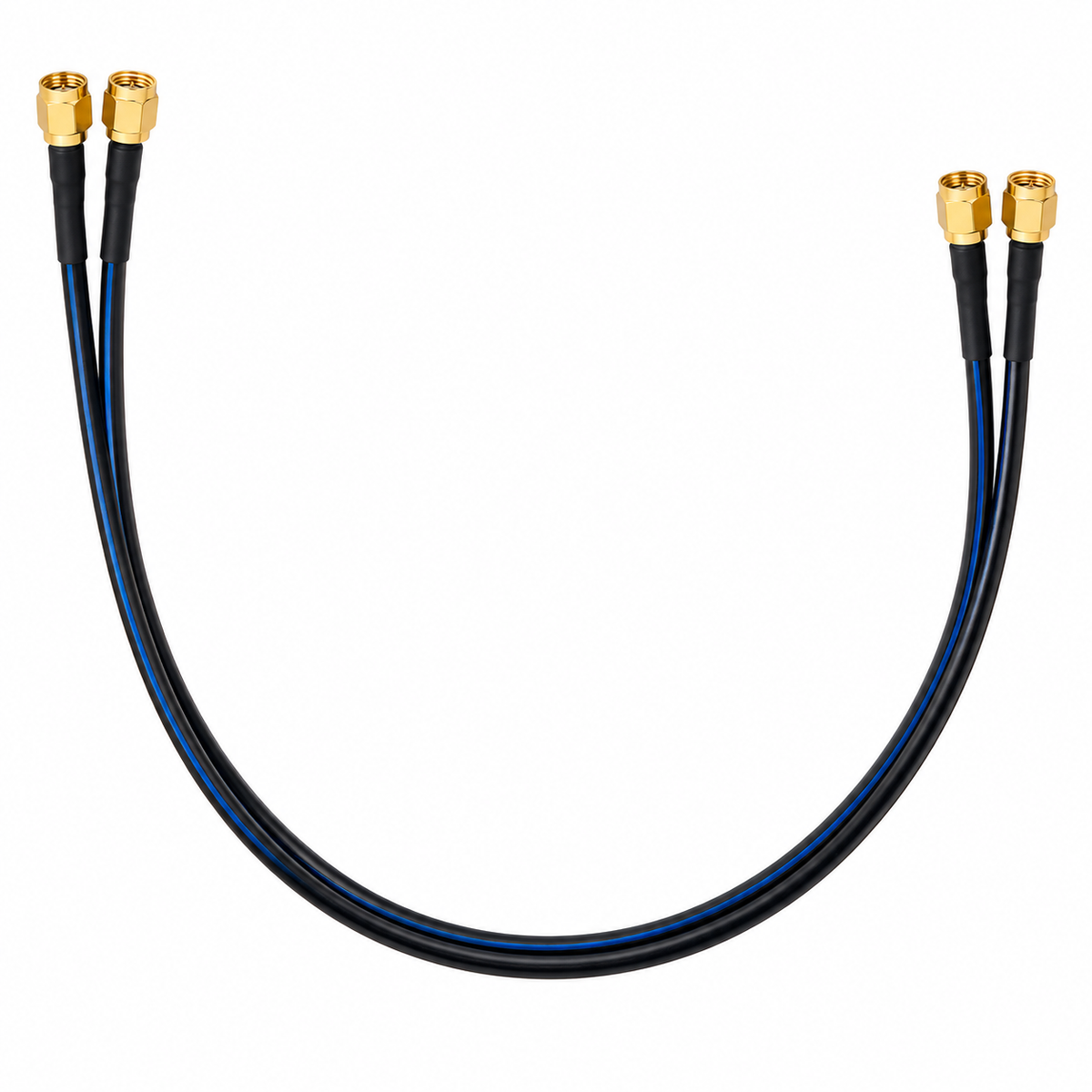 HUBER+SUHNER ENVIROFLEX 316 D RF Cable Assembly SMA Male to SMA Male