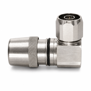 JMA Wireless UXP-NRA-12S N Male Right Angle RF Connector for 1/2 in Superflex Cable 50 Ohm