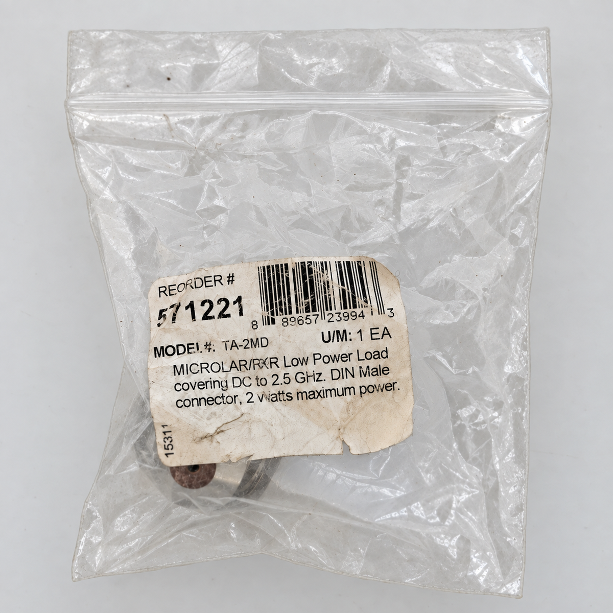 Microlab TA-2MD 2W Coaxial RF Load DC–3 GHz 7-16 DIN Male 50 Ohm IP67