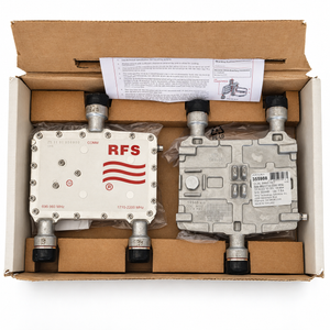 RFS ShareLite FD9R6004/1C-3L Wideband Diplexer 698–960 / 1710–2200 MHz 7-16 Female