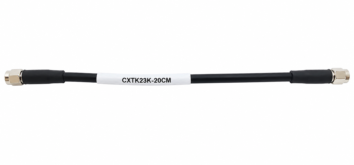 Talley CAxT CXTK23K RG223 RF Cable Assembly SMA Male to SMA Male