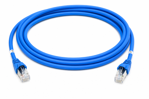 Telegärtner 100008642 Cat6A RJ45 S/FTP LSZH Test Cable for Channel Adaptor Blue 5m